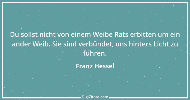 Zitat von Franz Hessel 1