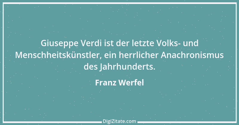 Zitat von Franz Werfel 9