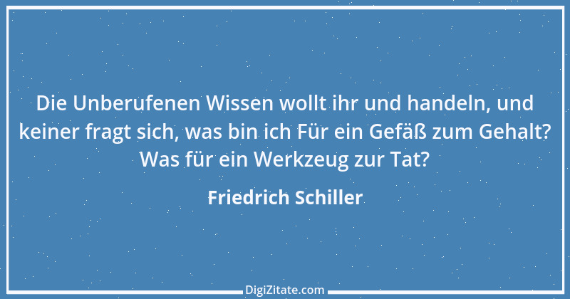 Zitat von Friedrich Schiller 1026