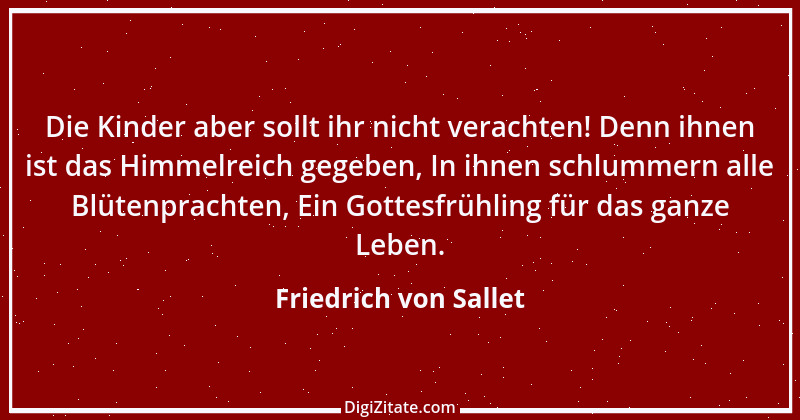 Zitat von Friedrich von Sallet 18