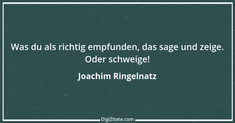 Zitat von Joachim Ringelnatz 2