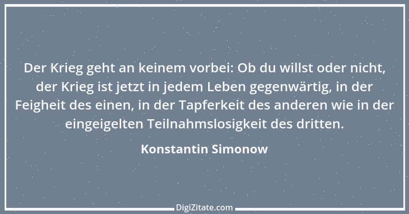 Zitat von Konstantin Simonow 1