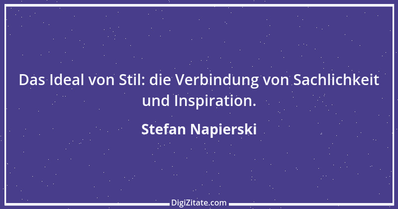 Zitat von Stefan Napierski 1