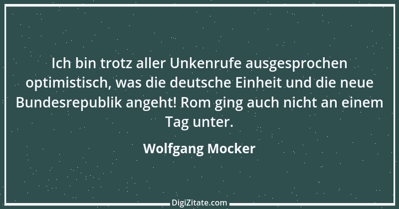 Zitat von Wolfgang Mocker 530