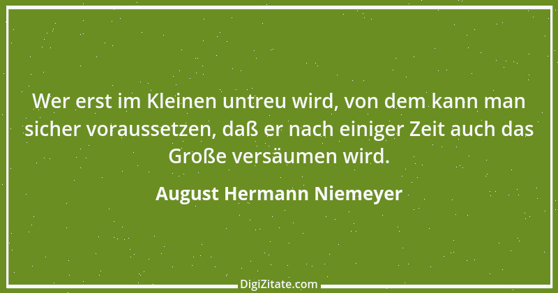 Zitat von August Hermann Niemeyer 8