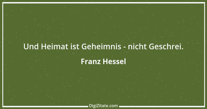 Zitat von Franz Hessel 2