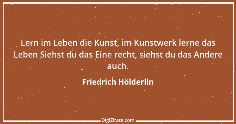 Zitat von Friedrich Hölderlin 20