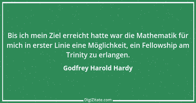 Zitat von Godfrey Harold Hardy 5