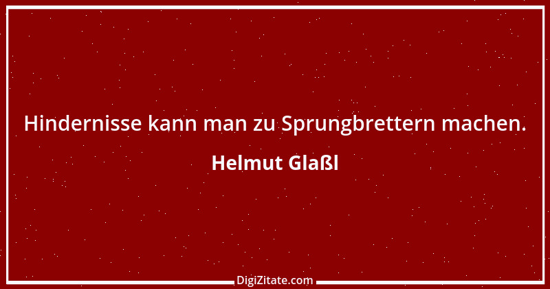 Zitat von Helmut Glaßl 462