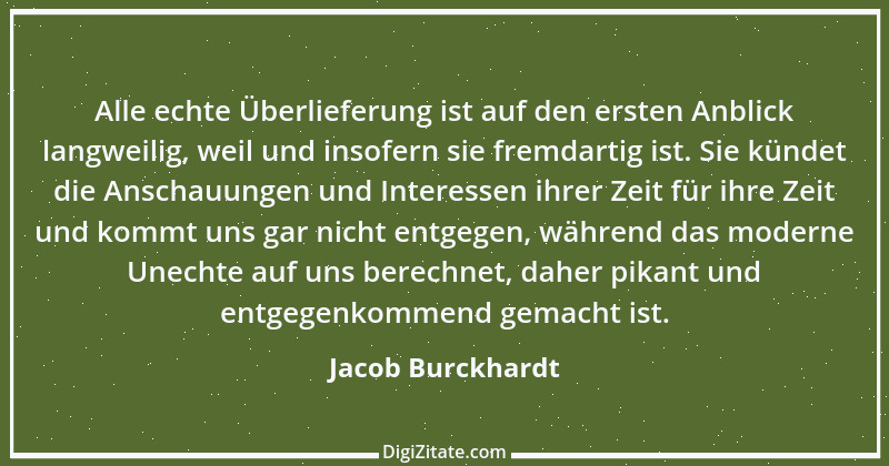 Zitat von Jacob Burckhardt 68