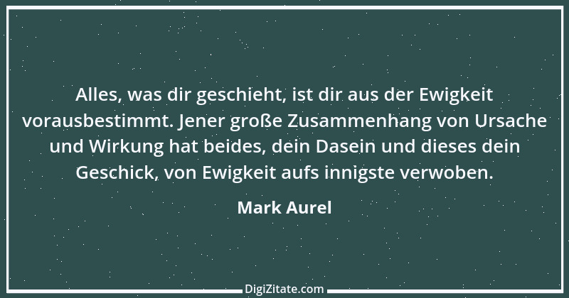 Zitat von Mark Aurel 267