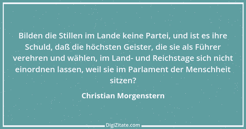 Zitat von Christian Morgenstern 34