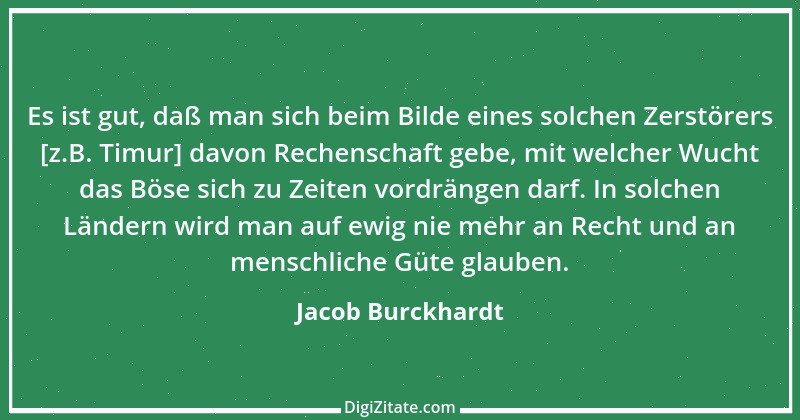 Zitat von Jacob Burckhardt 69