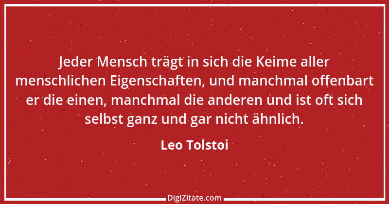 Zitat von Leo Tolstoi 620