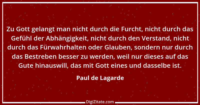 Zitat von Paul de Lagarde 9