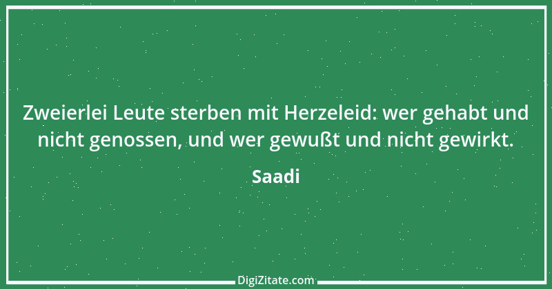 Zitat von Saadi 27