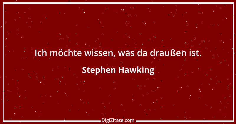 Zitat von Stephen Hawking 4