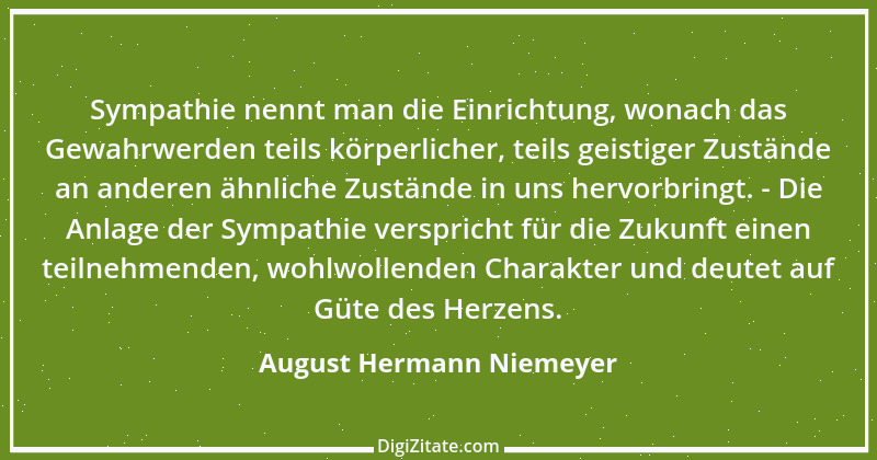 Zitat von August Hermann Niemeyer 10