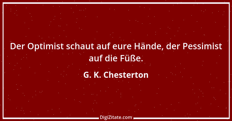 Zitat von G. K. Chesterton 60