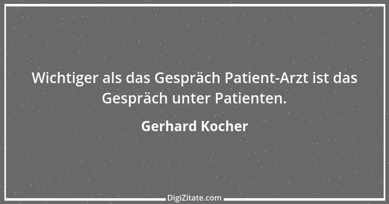 Zitat von Gerhard Kocher 21