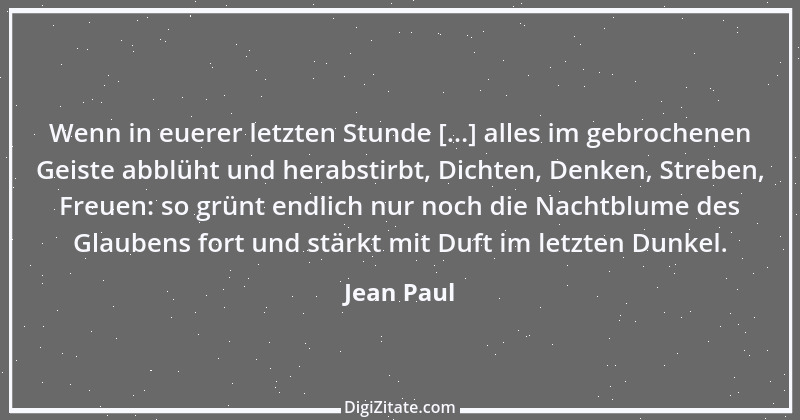 Zitat von Jean Paul 657