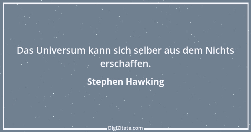 Zitat von Stephen Hawking 5