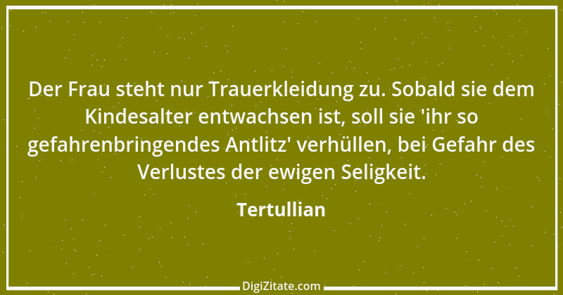 Zitat von Tertullian 24