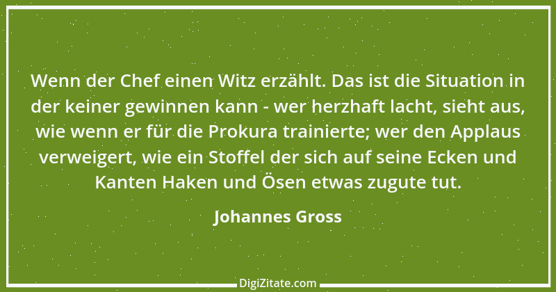 Zitat von Johannes Gross 14