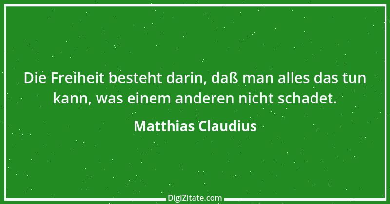 Zitat von Matthias Claudius 211