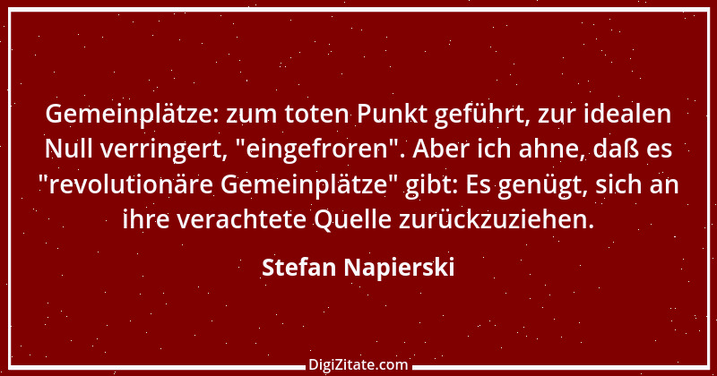 Zitat von Stefan Napierski 5