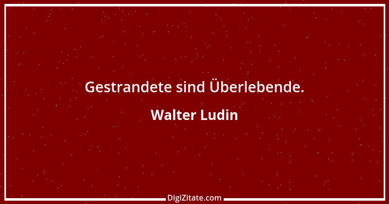 Zitat von Walter Ludin 15