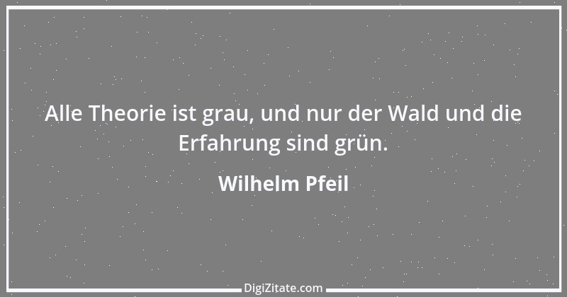 Zitat von Wilhelm Pfeil 1