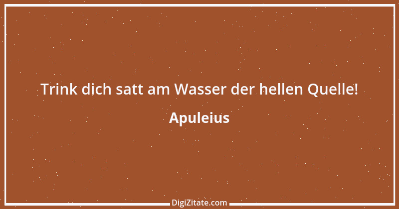 Zitat von Apuleius 7