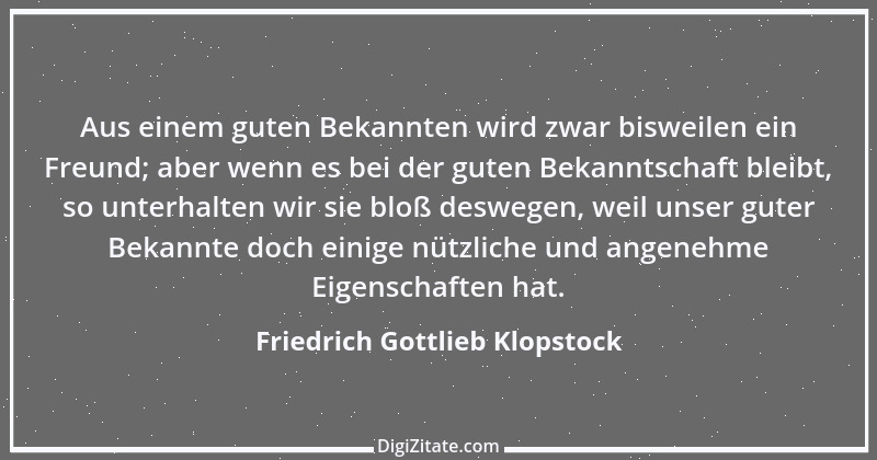 Zitat von Friedrich Gottlieb Klopstock 46