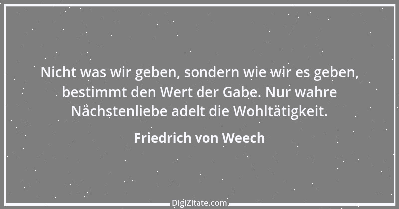 Zitat von Friedrich von Weech 2