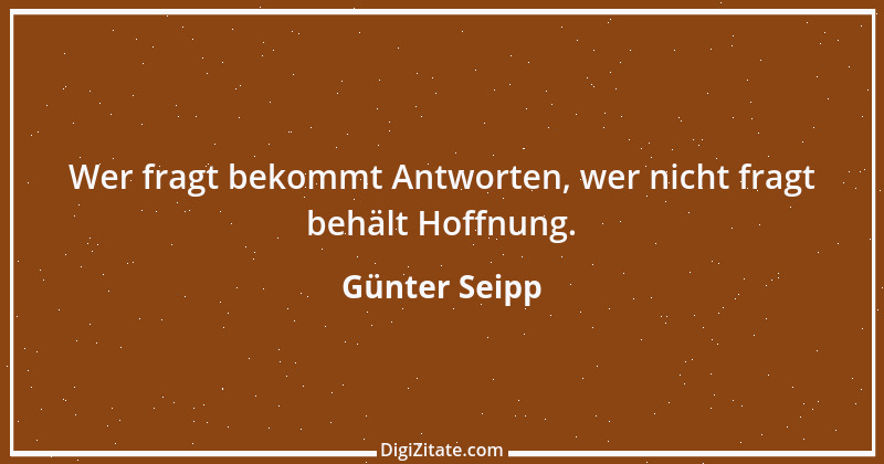 Zitat von Günter Seipp 2