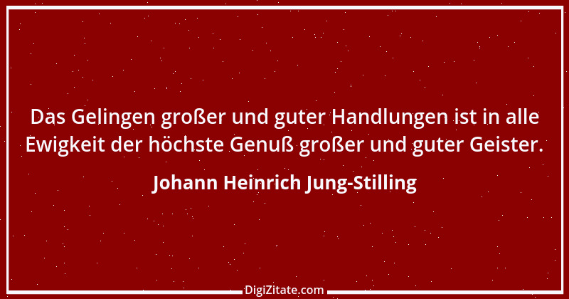 Zitat von Johann Heinrich Jung-Stilling 6