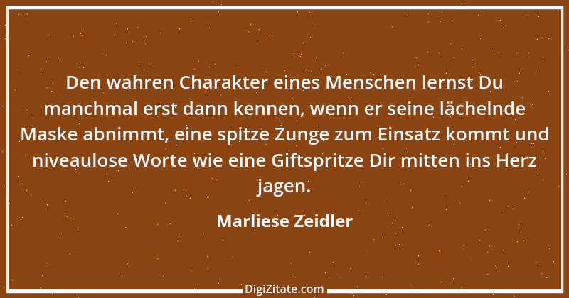 Zitat von Marliese Zeidler 1