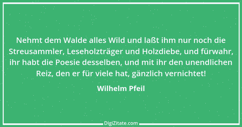 Zitat von Wilhelm Pfeil 2