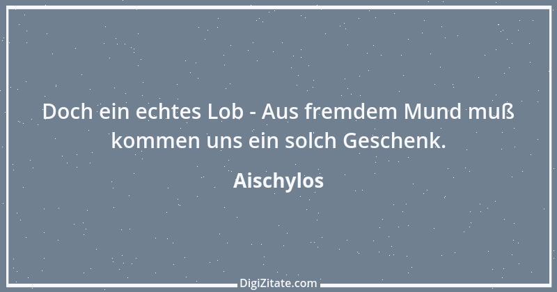 Zitat von Aischylos 54