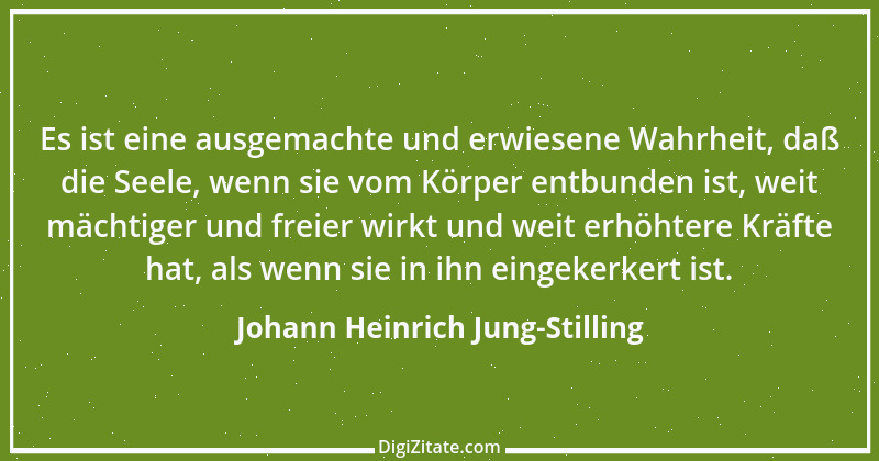 Zitat von Johann Heinrich Jung-Stilling 7