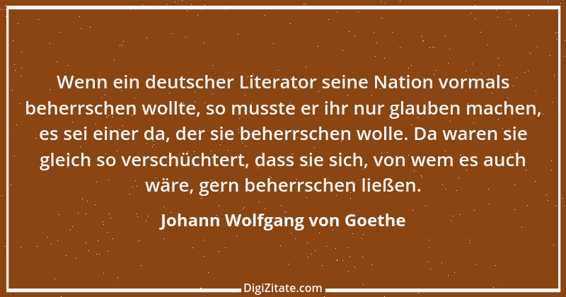 Zitat von Johann Wolfgang von Goethe 3515