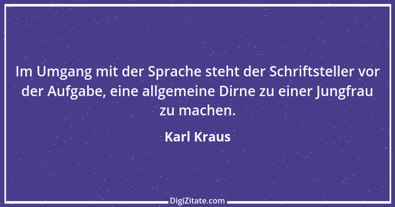 Zitat von Karl Kraus 274