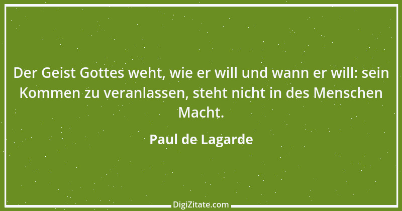 Zitat von Paul de Lagarde 13