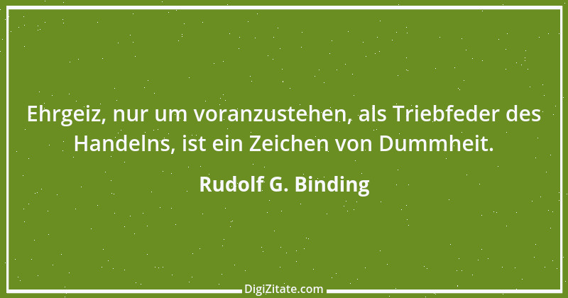 Zitat von Rudolf G. Binding 12