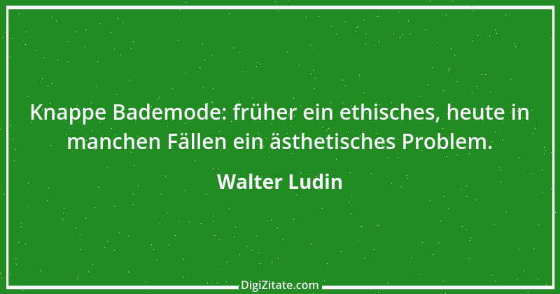 Zitat von Walter Ludin 17