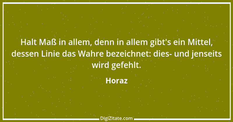 Zitat von Horaz 211