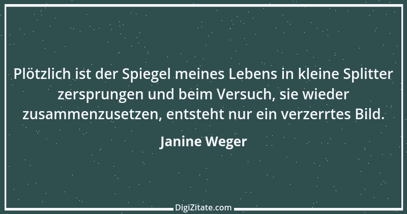 Zitat von Janine Weger 89