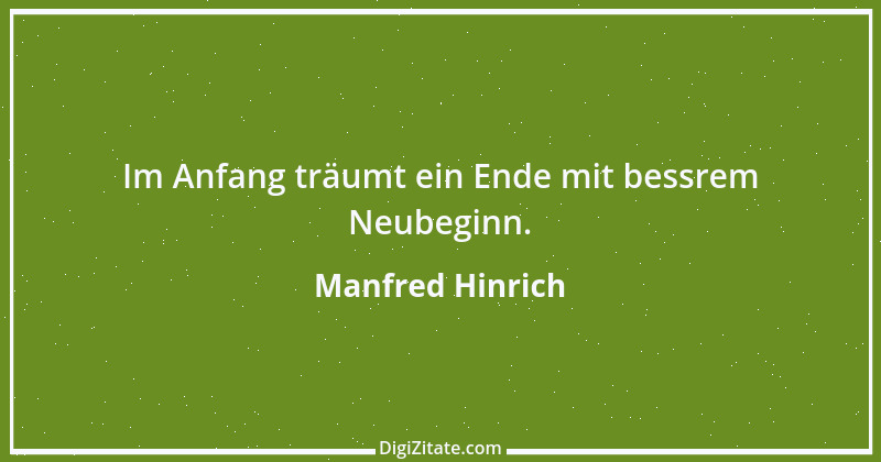 Zitat von Manfred Hinrich 1979