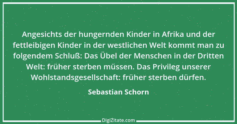 Zitat von Sebastian Schorn 1